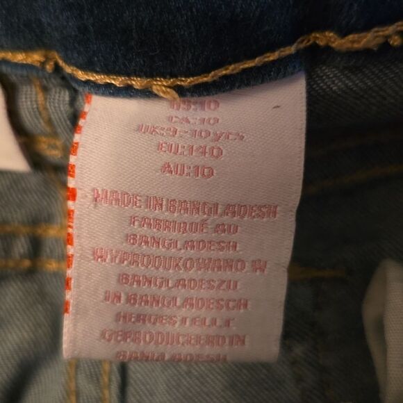 Tommy Bahama Girls‎ Size 10 Cotton Blend Jean Shorts - Picture 5 of 9